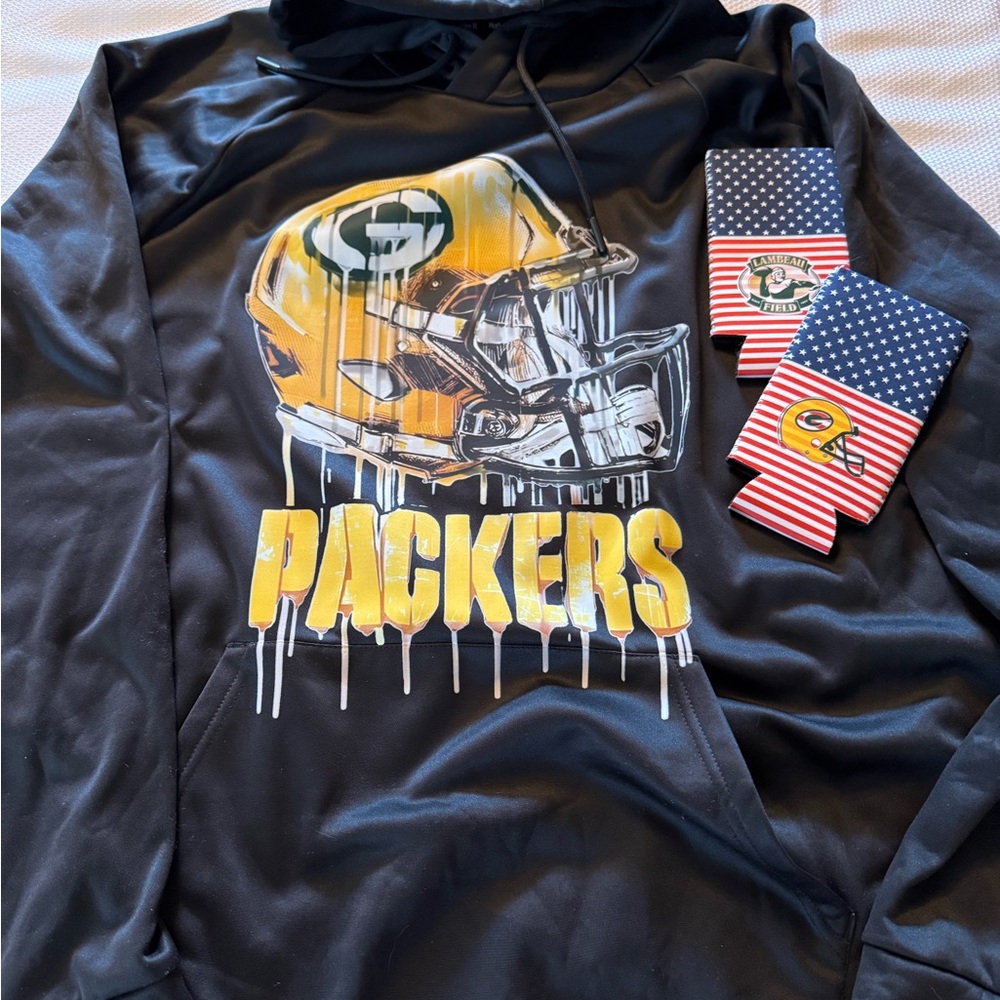 Hurley Packers Drip Hoodie 2XL